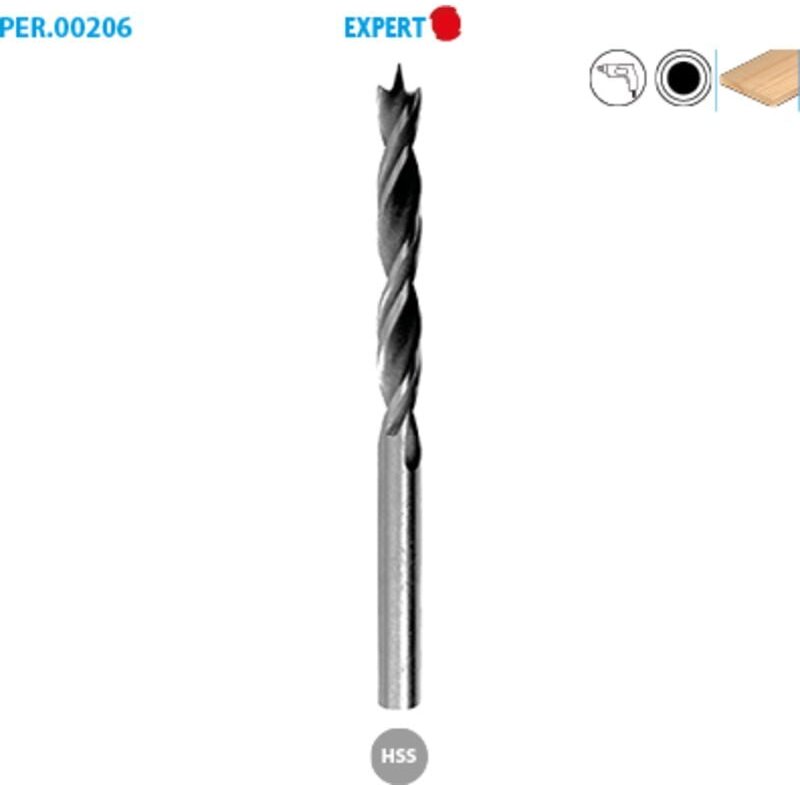 Thumbnail - Helixbohrer HSS Holzbohrer Expert ø 5 Länge 86 Länge Nützlich 52mm