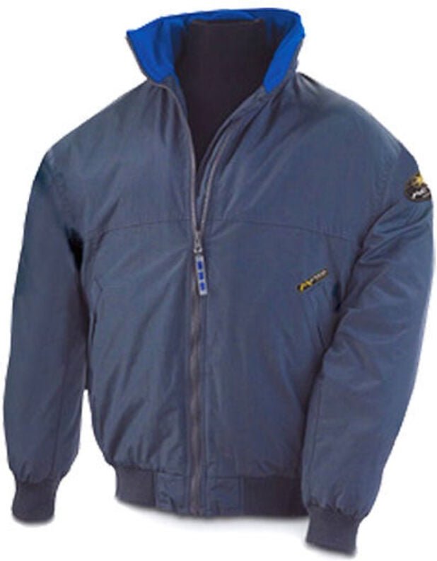 Xl Blaue Marinejacke mit Fleecefutter 288CPA