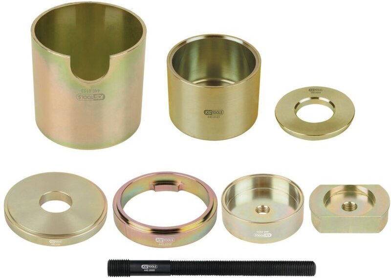 KS-Tools 440.0250 Silentlagerwerkzeug-Satz, 8-tlg. , für BMW X5 Hinterachse