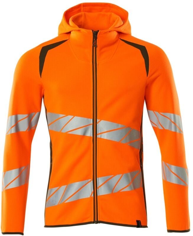 Mascot Kapuzensweatshirt 19284-781-1433 Gr. S hi-vis orange/moosgrün
