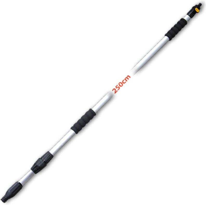250cm Teleskopstiel mit Wasserdurchlauf