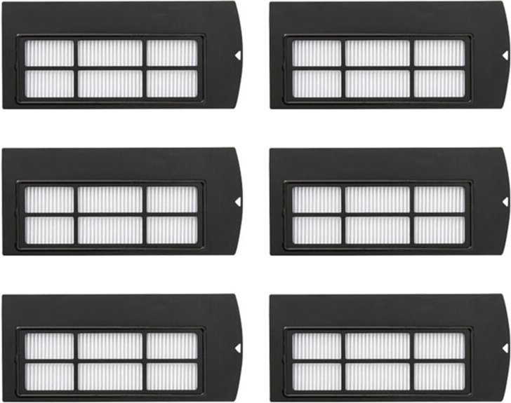 HEPA-Filter für X9 Roboterstaubsauger, waschbarer Filter, 6 Stück
