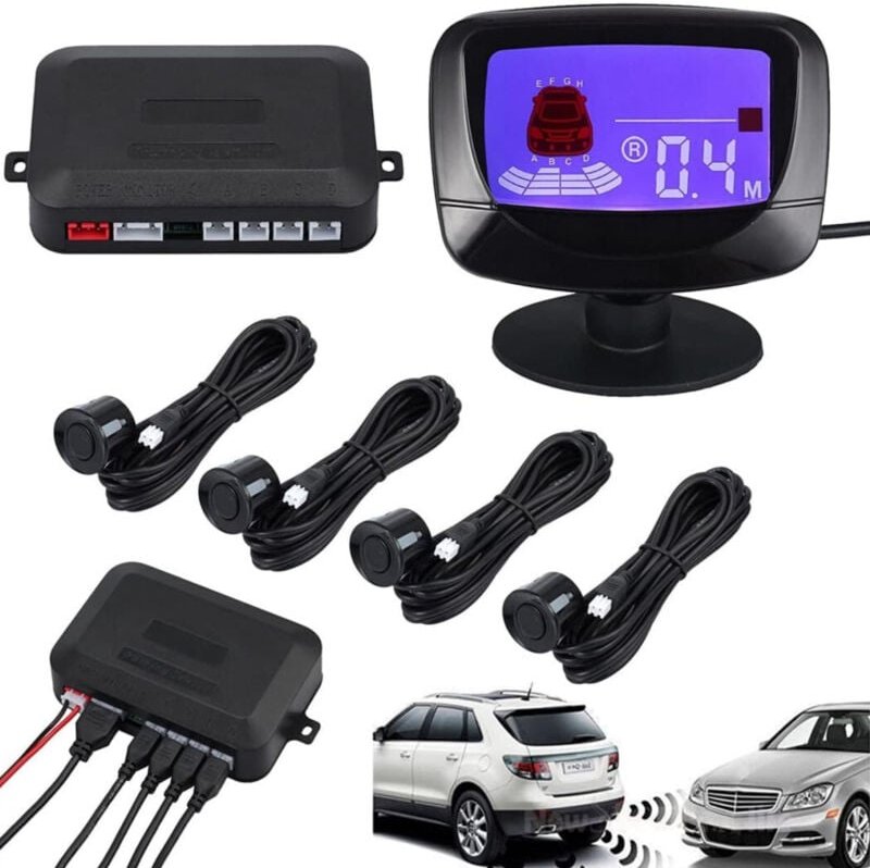 Trade Shop Traesio - Trade Shop - system system 4 sensorien display led ultrasuoni Q-CA202 -