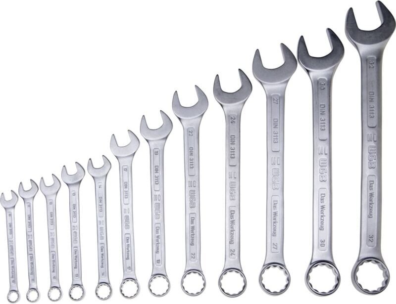 Thumbnail - WGB - Ringmaulschlüssel-Satz DIN3113A 10-32 mm 12-teilig