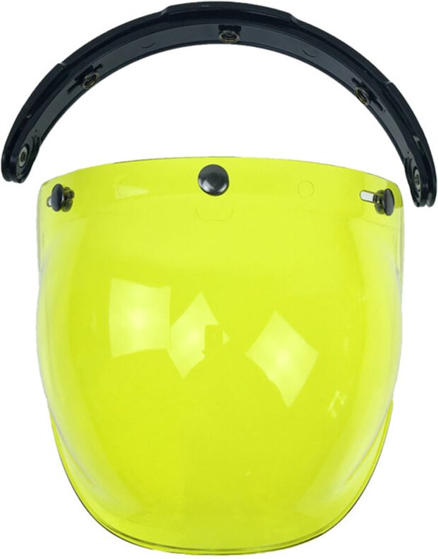Eosnow 3-Snap Bubble Wind Visier für Biltwell Gringo&Bonanza Motorradhelm