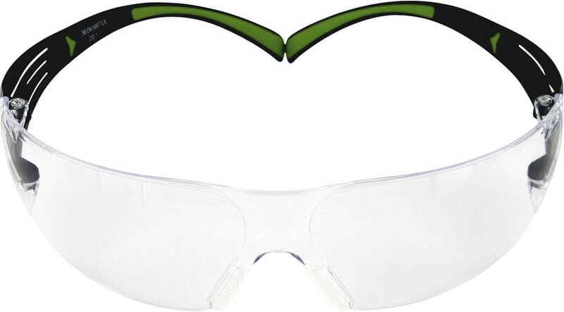 SecureFit 400 SF401AF Schutzbrille Schwarz, Grün - 3M