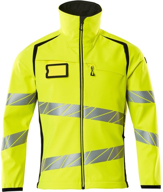 Accelerate safe Softshelljacke 19002-143-1709 Gr. 3XL hi-vis gelb/schwarz - Mascot