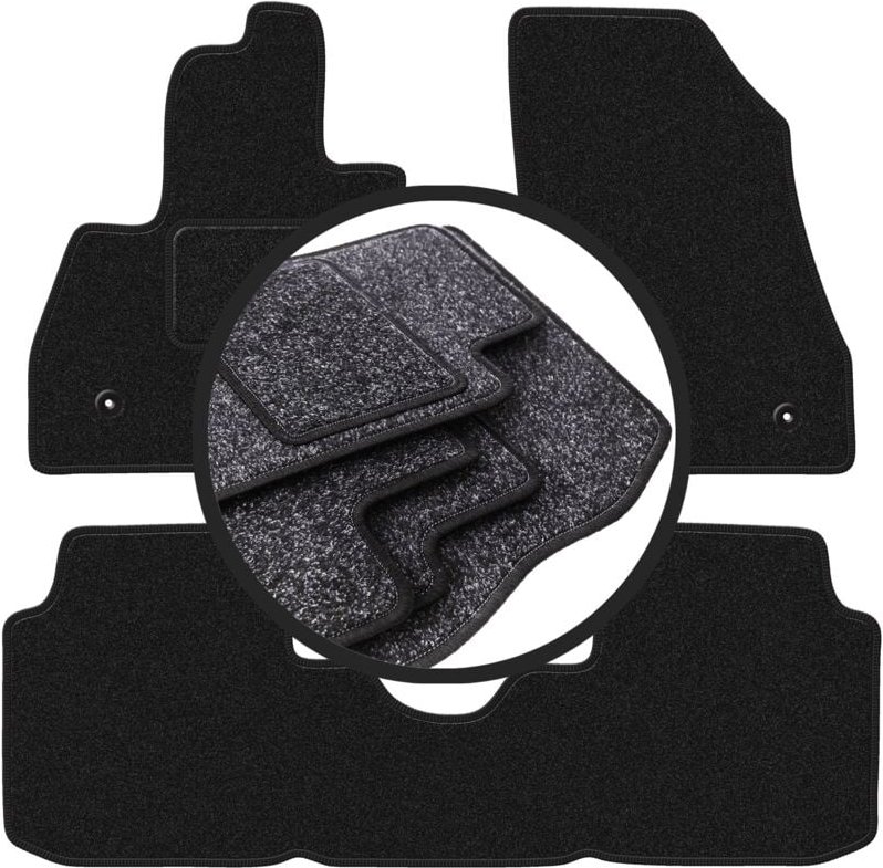 ANTHRA Autofußmatten für: Fiat 500L Minivan (2012-)
