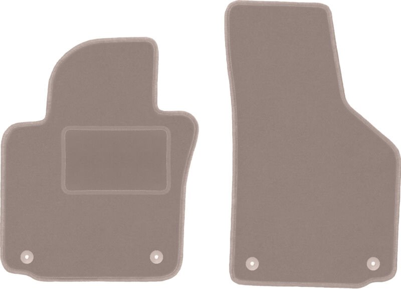 Beige Vordermatten für: Volkswagen Eos Cabrio (2005-2015)