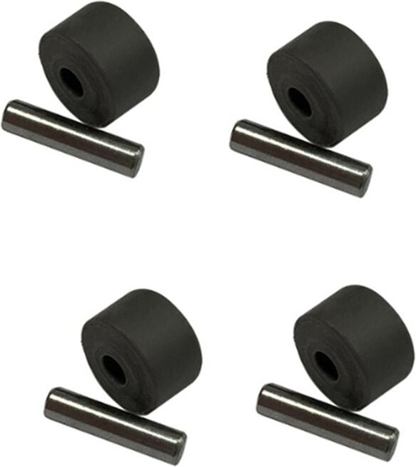 4PCS Ersatz-Staubsaugerräder für