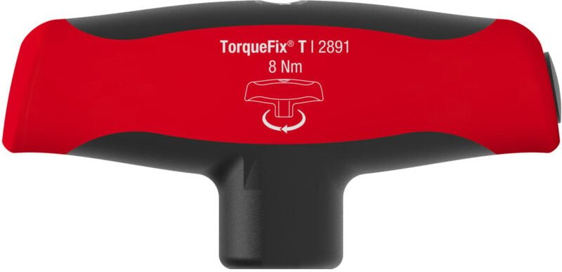 Drehmoment-Schraubendreher mit Quergriff TorqueFix® t fest voreingestellte Drehmomentbegrenzung 8,0 Nm (29229) - Wiha