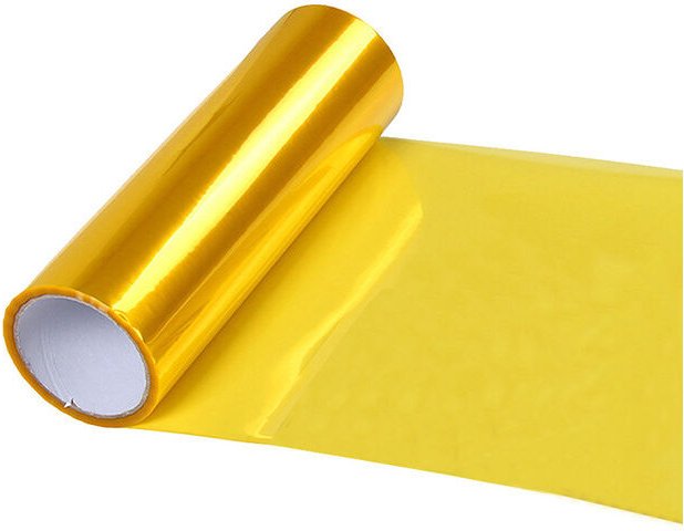 30 cm x 200 cm Autolichter, gelb getönte Vinylfolie für Scheinwerfer, Rücklicht, Nebelscheinwerfer, Schutzabdeckung, Auf...