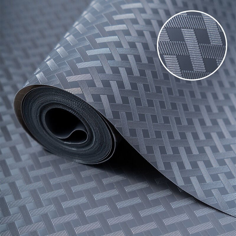Graues Tischset, 30 x 300 cm, 1 Stück, Schubladenunterlage mit gewebtem Muster, feuchtigkeitsbeständiges Isolierpapier, ...