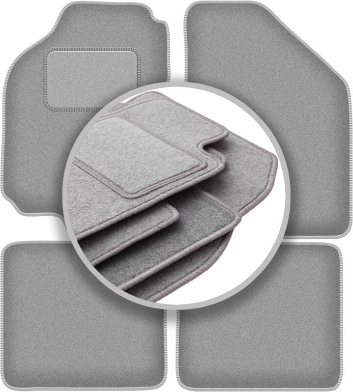 Graue Fußmatten für: Fiat Marea Limousine (1995-2001)