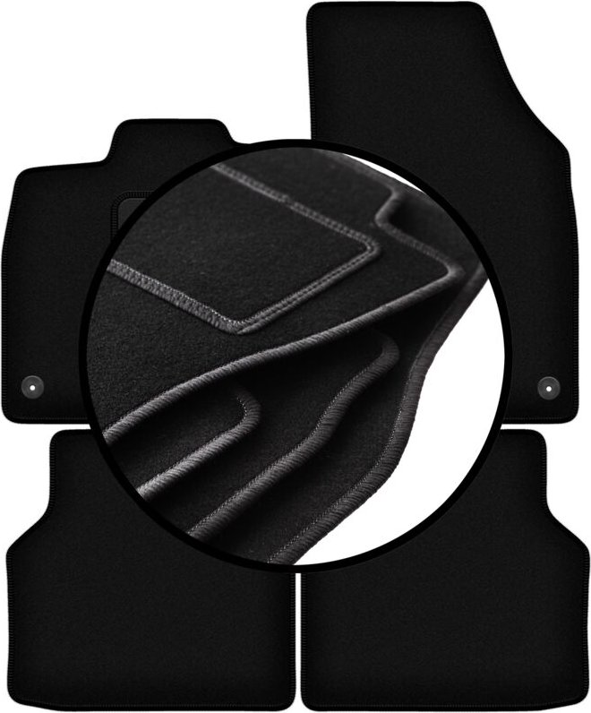 Komplettset Veloursmatten für: Audi Q4 e-TRON (2021-2022)