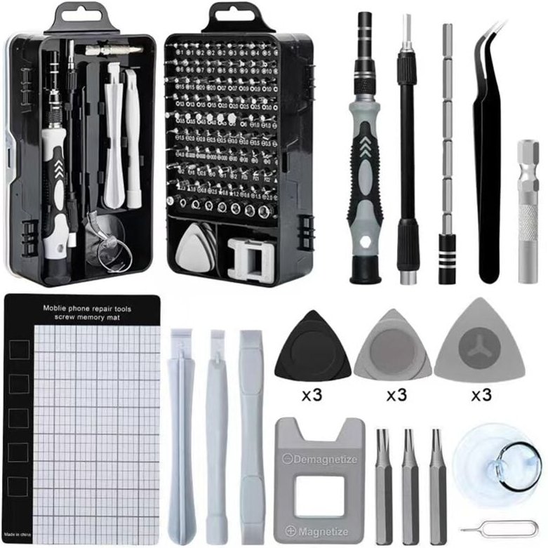 122-in-1-Präzisionsschraubendreher-Set, Reparaturset, Mini-Schraubendreher, Computer-Werkzeugset für pc, MacBook, iPhone...