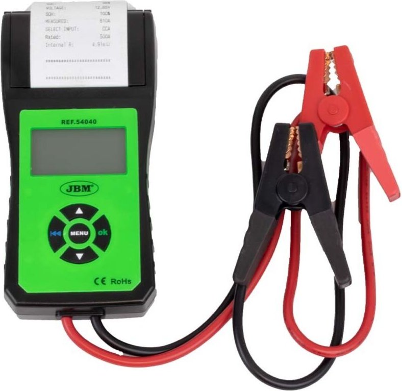 JBM54040 Batterietester mit Drucker
