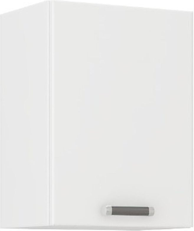 Küchen Preisbombe - Küchen Hängeschrank 30 cm für das Modell "Omega 240 Schwarz + Weiss"