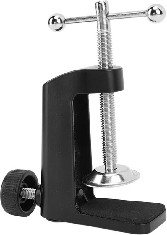 Schreibtischklemme, Tischklemme, 2,4 Zoll, 61 mm, Schreibtisch-Ersatz, Universal-Halterung, Basis C für Tisch