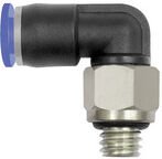 L-Steckverschraubung »Blaue Serie« mini, drehbar, g 1/8, 125.018-4M - Riegler