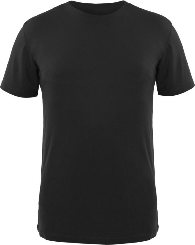 Qualitex Lyocell T-Shirt "iND" schwarz M