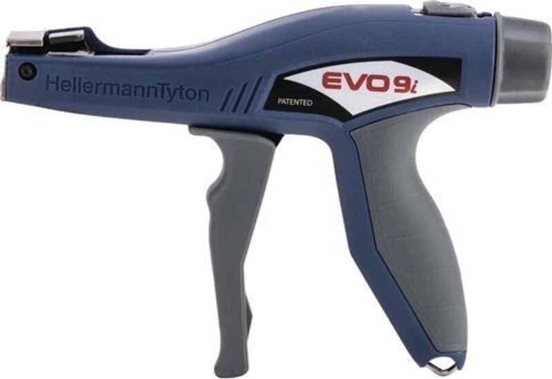 EVO9i-MET/PL-BU Kabelbinderzange EVO9i Blau-Grau - Hellermanntyton
