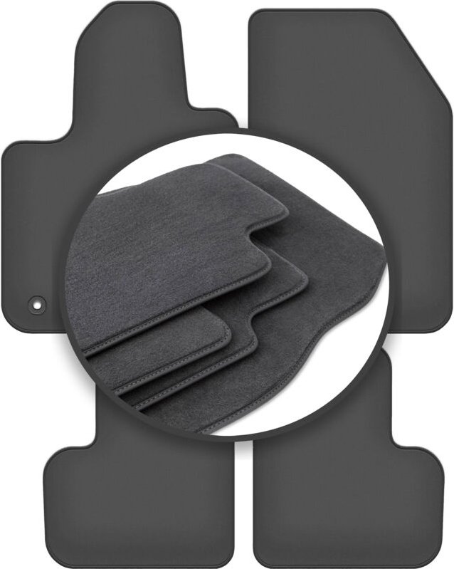 Premium-Fußmatten für: Fiat 500X FL Crossover (2018-)