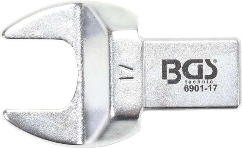 Einsteck-Maulschlüssel 17 mm Aufnahme 14 x 18 mm