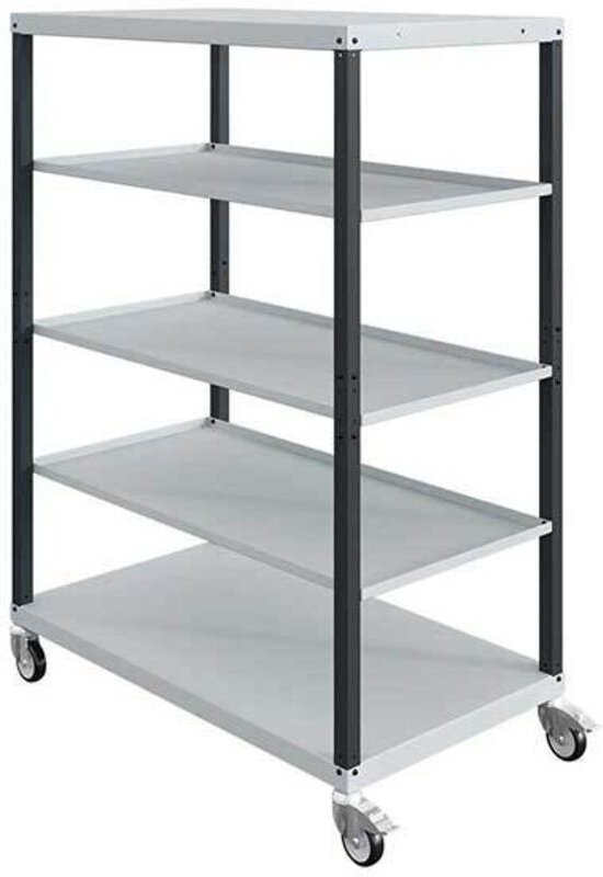 Werkstattwagen anthrazit - 5 Platten 700x815mm - Belastung 150kg - W020060017-GAGC