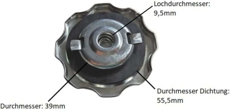 Ersatz Kraftstoffverschluss Tankdeckel für Inverter Stromerzeuger uvm.