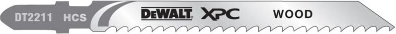 Dewalt - Stichsägeblatt hcs Holz 60 mm 5 Stk., Art.Nr. DT2211-QZ