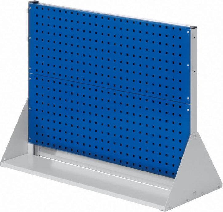 Kappes ®RasterPlan Stellwände doppelseitig Größe 2 - 4x Lochplatten Enzianblau RAL 5010