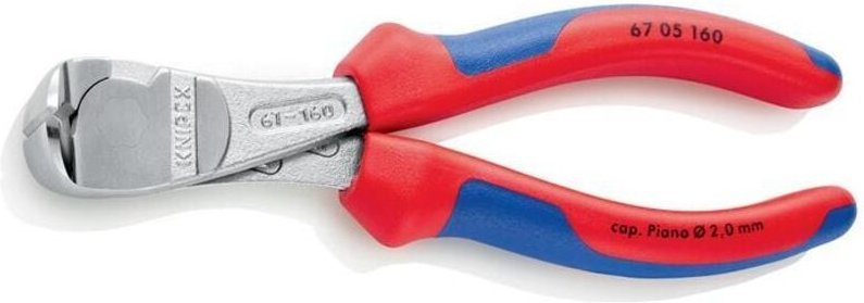 Kraft-Vornschneider Knipex Länge: 160 mm