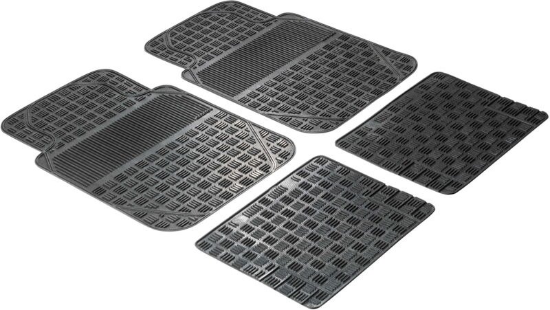 Carcomfort - Anti-Rutschmatte-Auto Magnus, zuschneidbare Gummimatte 4er Set
