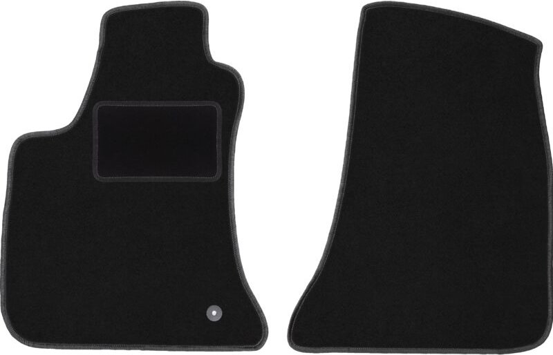 Vordere Matten schwarz für: Chrysler 300C Limousine, Kombi, Touring (2004-2010)