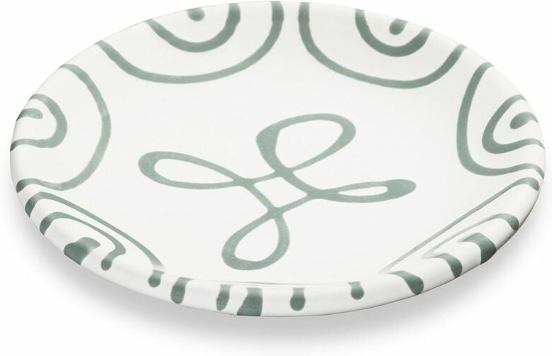 Gmundner Keramik - Graugeflammt, Unterteller Mokka (ø 11 cm)