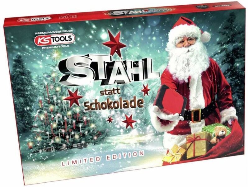 KS Tools Adventskalender 1/4" Torsions Bitsatz 42-tlg.