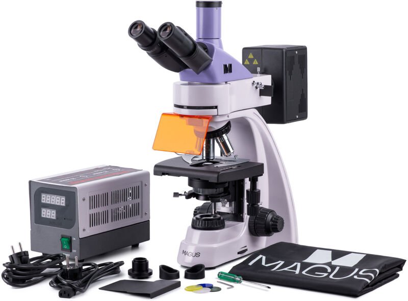 Levenhuk - magus Lum D400 lcd Digitales Fluoreszenzmikroskop Lum D400 lcd