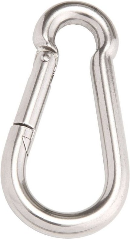 Karabinerhaken 7 x 70 mm Karabiner Haken Schnapphaken Feuerwehrhaken - Conacord