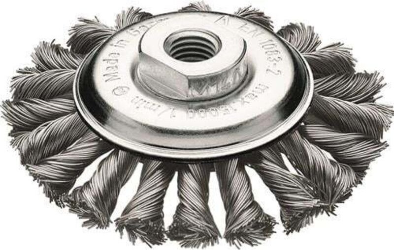 Lessmann ® - lessmann Kegelbürste ø 115 mm M14 Drahtstärke 0,5 mm ( 4000840753 )