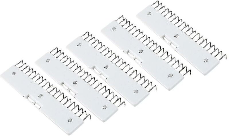 5 Stück breite Aufhänger mit langem Krallengewicht, kompatibel mit Bro/more-Strickmaschinen