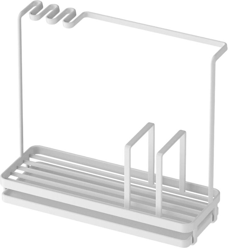 Thumbnail - Geschirrtuchhalter für die Küche, Küchenspüle-Regal – Geschirrtuch-Abflussregal, Aufbewahrungsregal – starkes Schweiß-Or...