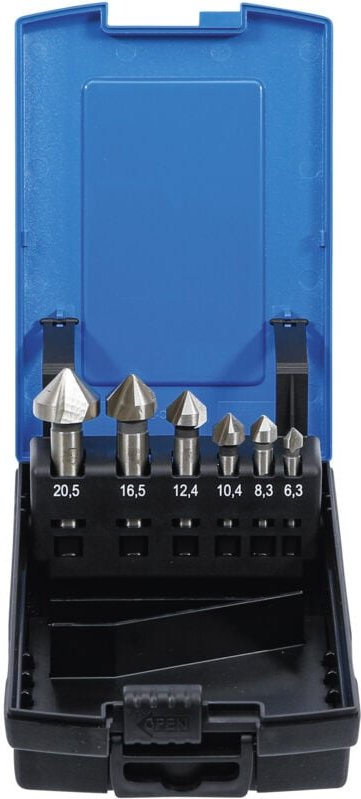 Bgs Technic - Kegelsenker-Satz hss din 335 Form c 6-tlg.