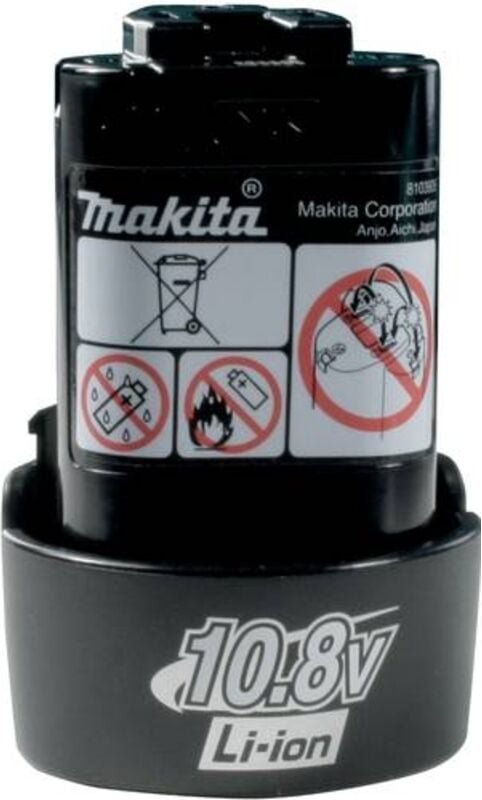 Ersatzakku BL1013, Li-ion, 10,8 V/1,3 Ah - Makita