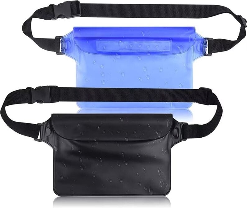 Wasserdichte Dry Bag-Tasche mit verstellbarem Gurt, schützt Telefon/Geld/Karten/Schlüssel, ideal zum Schwimmen, Rafting,...