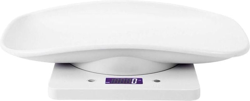 Ahlsen Elektronische Babywaage, 10 kg/1 g Digitalwaage, Elektronische Präzisionswaage für Babys und Tiere, Haustierwaage...