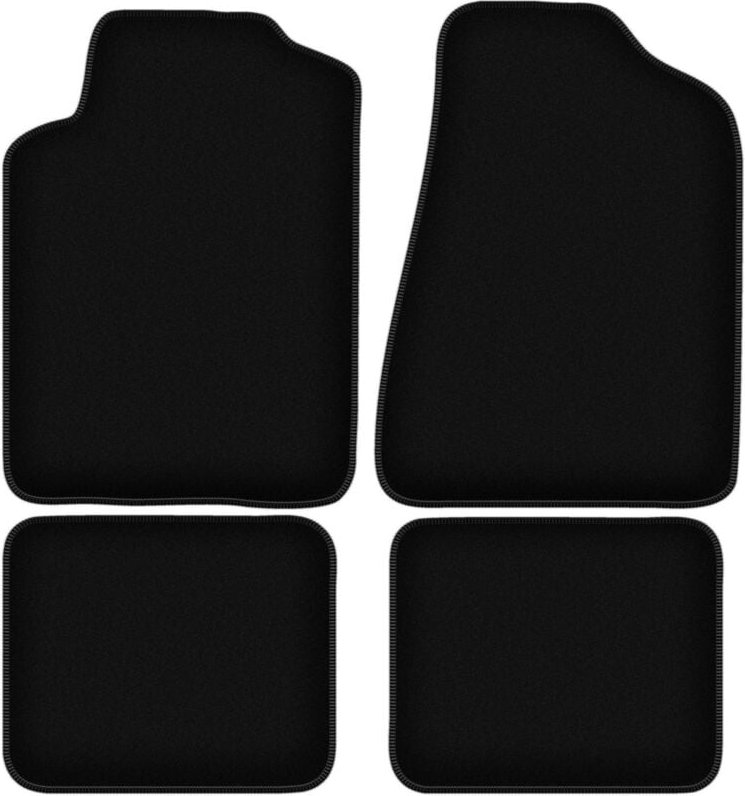 BASIC schwarze Veloursmatten für: Dodge Stratus Limousine (1995-2001)