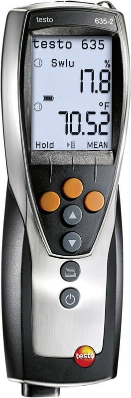 Testo - 635-2 Luftfeuchtemessgerät (Hygrometer) 0 % rF 100 % rF Datenloggerfunktion
