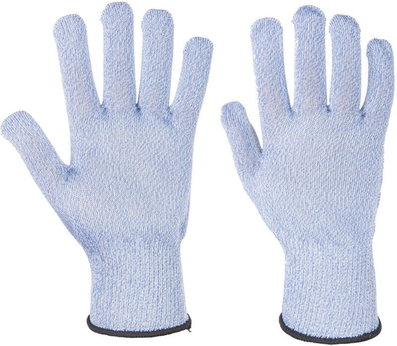 Schutzhandschuhe für die Lebensmittelindustrie Blau L - Größe 9