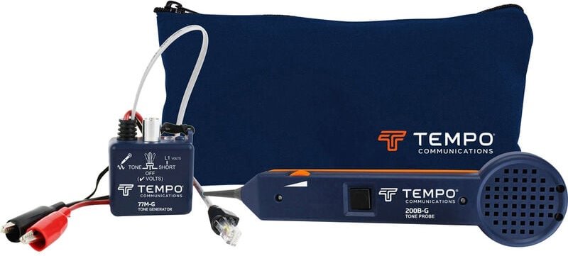 Tempo Communications 601K-G-BOX Leitungssucher Durchgang, Unterbrechung, Polarität